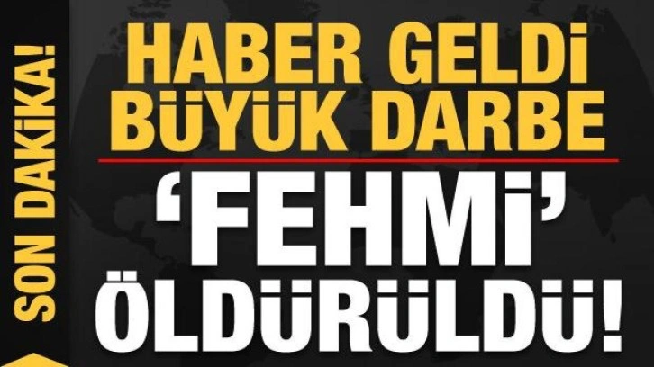 Son dakika... Haber geldi, büyük darbe: Fehmi Muhammed öldürüldü!