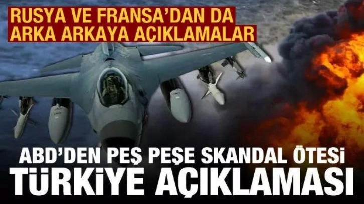 Son dakika haberi: ABD, Rusya ve Fransa'dan Pençe Kılıç açıklaması