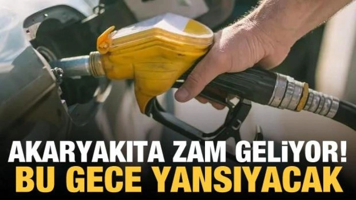 Son dakika haberi: Benzine zam geliyor, bu gece pompaya yansıyacak