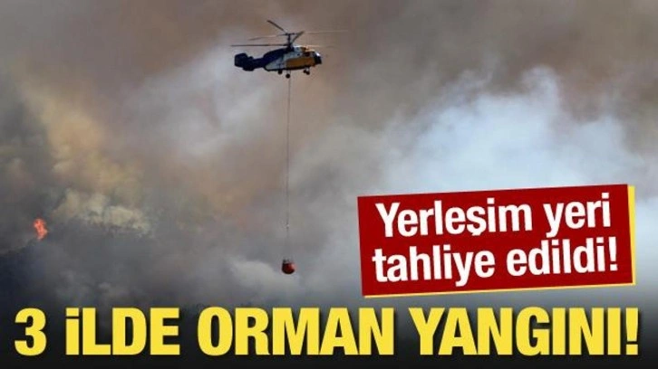 Son dakika: Hatay'da orman yangını! Bakan Yumaklı'dan açıklama! Evler tahliye edildi