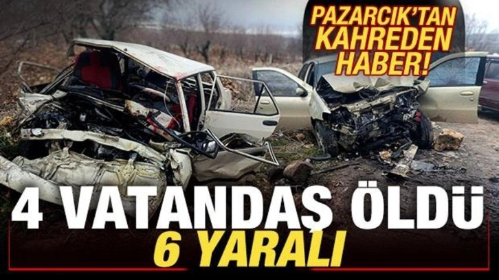 Son dakika... Kahramanmaraş'tan kahreden haber! 4 vatandaş öldü, 6 yaralı