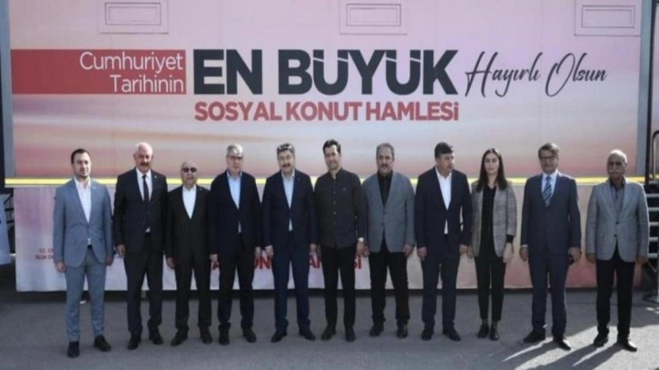 Sosyal konut projesi tanıtım tırı Osmaniye’de