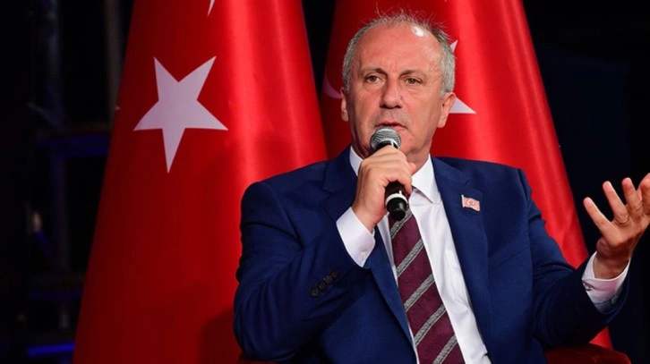 Memleket Partisi Genel Başkanı Muharrem İnce, sosyal medya hesabından