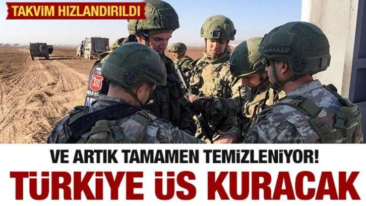 Tamamen temizleniyor! Türkiye üs kuracak