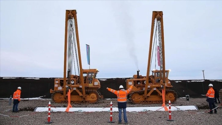 TANAP'tan Türkiye'ye 10 milyar metreküp gaz taşınacak