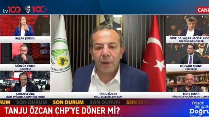 Tanju Özcan: Birinci önceliğim ortadan kalktı