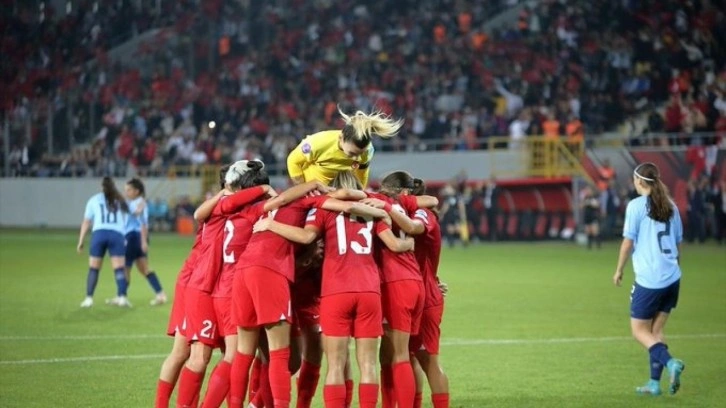 Tek golle kazandık! Milli Takım, UEFA Uluslar B Ligi'ne yükseldi