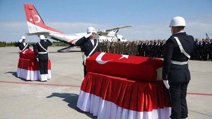 Tel Abyad'da şehit olan polisler için Şanlıurfa'da tören düzenlendi