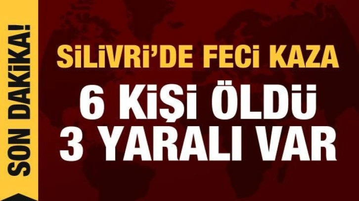 TEM'de feci kaza: 6 ölü 3 yaralı