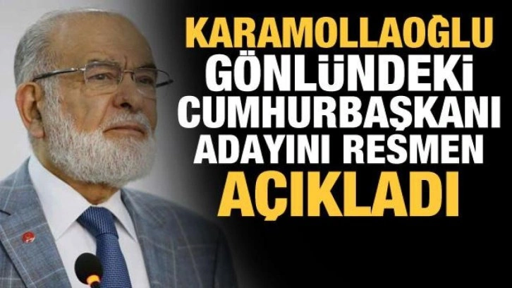 Temel Karamollaoğlu'ndan Abdullah Gül'ün adaylığına yeşil ışık