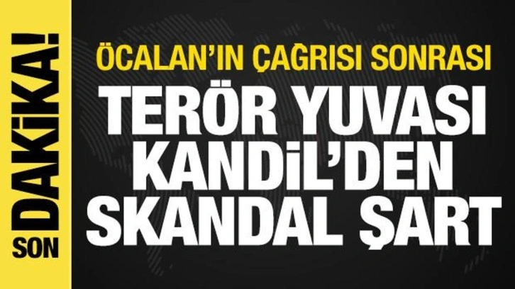 Terör örgütü PKK ateşkes ilan etti! Öcalan'ın çağrısı sonrası skandal şart