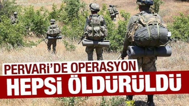 Teröristlere bu kez Siirt'te darbe! Hepsi öldürüldü