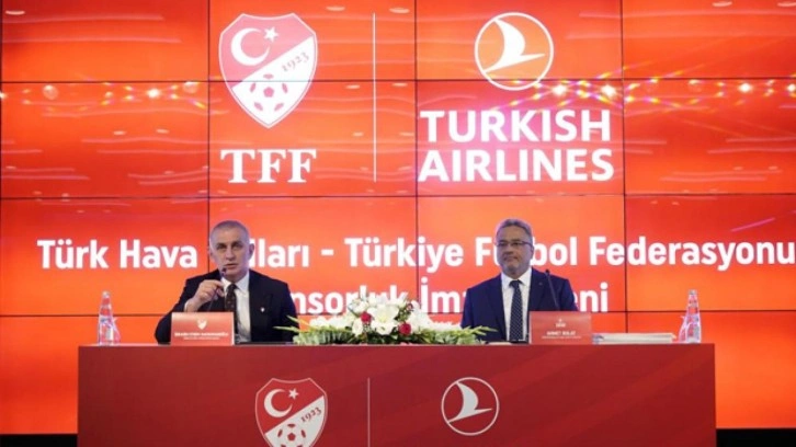 TFF ve THY arasında sponsorluk anlaşması imzalandı