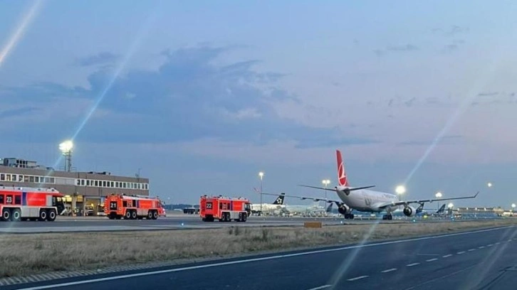 THY uçağının iniş takımları kapanmadı Frankfurt'a geri döndü