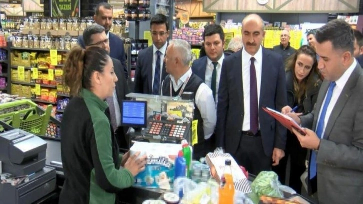 Ticaret Bakanlığı marketlerde fahiş fiyat denetimi yaptı