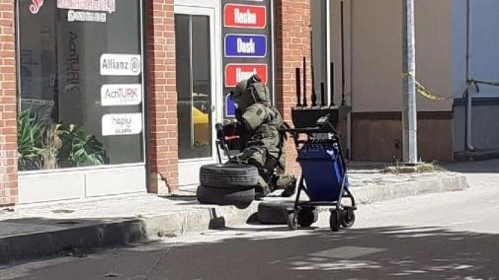 Tokat'ta panikleten cisim! Bomba sanıldı...