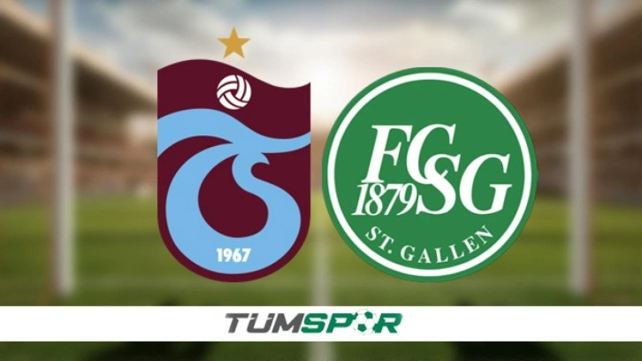 Trabzonspor - St. Gallen ATV'de mi? TS - St. Gallen maçı şifresiz mi, ilk 11 açıklandı mı?