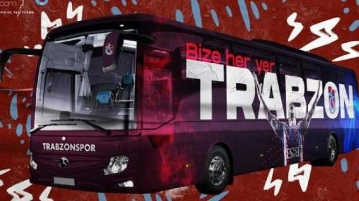 Trabzonspor takım otobüsünün dış dizaynı taraftar oylarıyla değişti