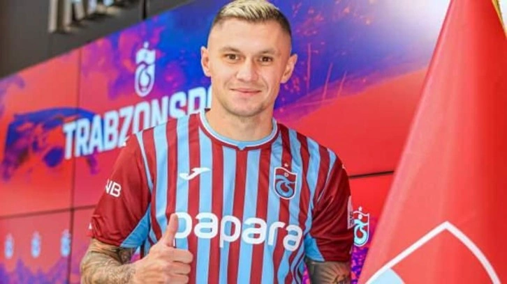 Trabzonspor yeni transferini resmen duyurdu!