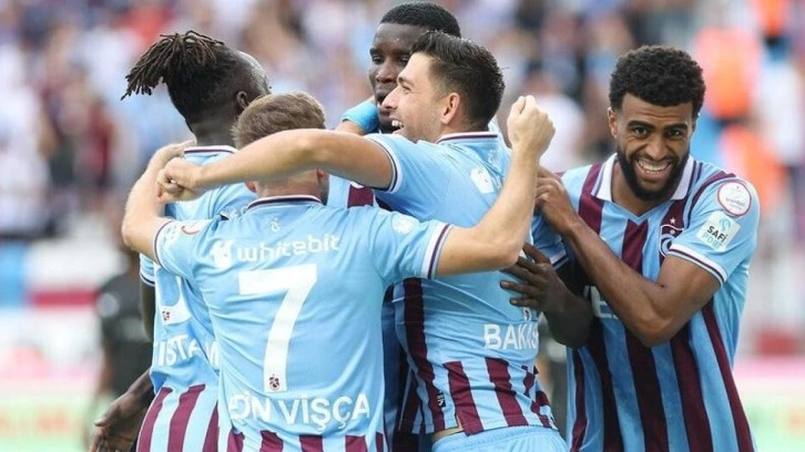 Trabzonspor'da herkes golcü!