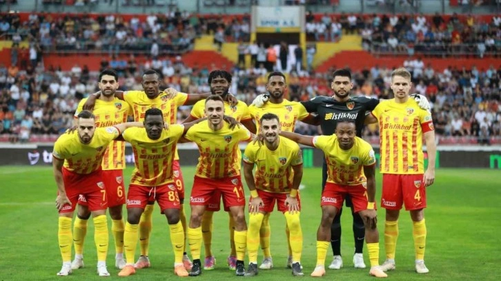 Transfer tahtası kapalı olan Kayserispor sezona iyi başladı