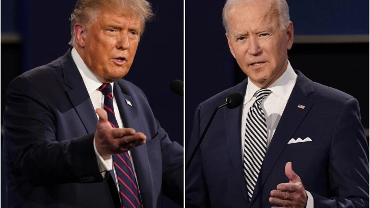 Trump, Biden'a küfretti: O aptal bir o. çocuğu