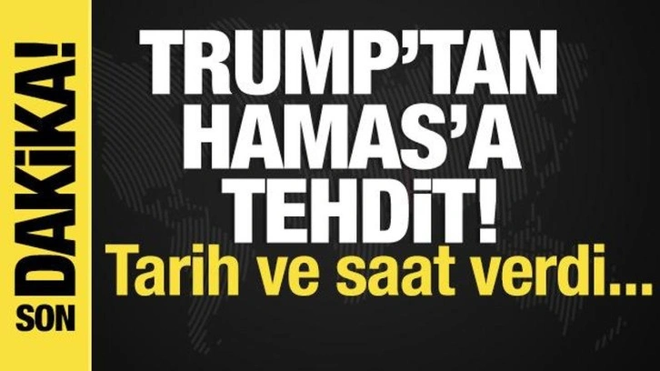 Trump'tan son dakika ateşkes açıklaması! 'Kıyamet kopsun' tehdidi