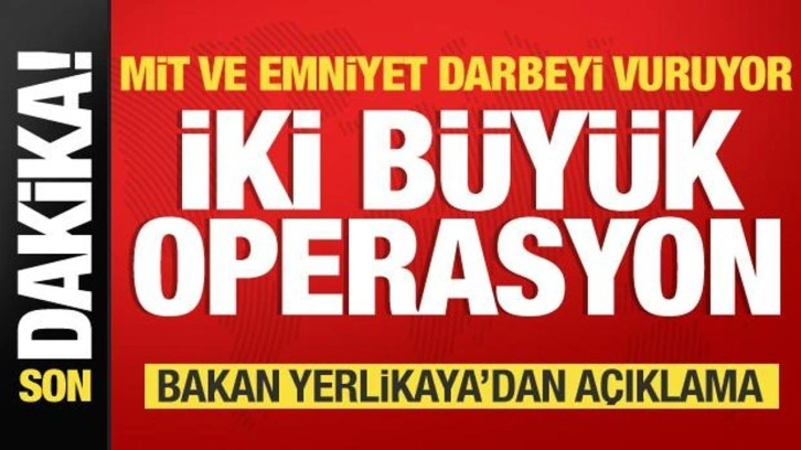 Tüm Türkiye'de çifte operasyon! MİT ve Emniyet darbeyi vuruyor