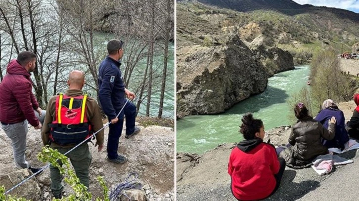 Tunceli Munzur Çayı'na uçan otomobil 11 gün sonra bulundu! Gençlerden haber yok