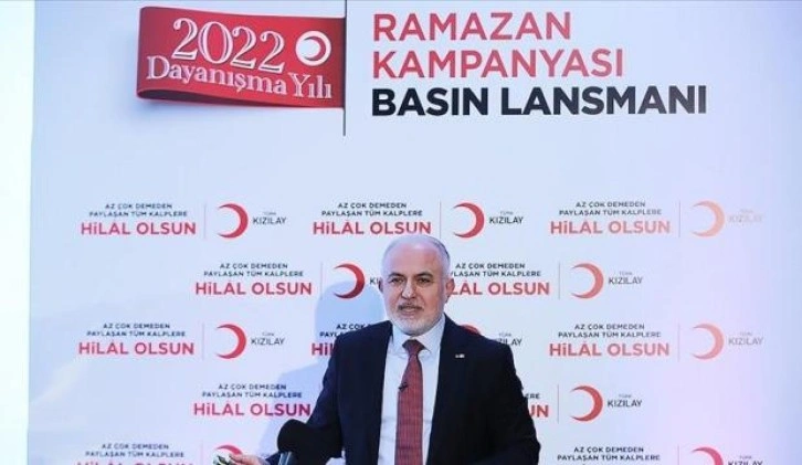 Türk Kızılay ramazanda yapılacak yardımları duyurdu