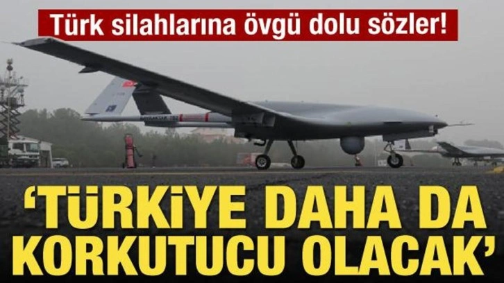 Türk silahlarına övgü dolu sözler! 