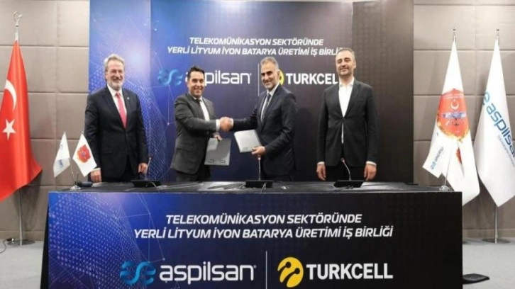 Turkcell ile ASPİLSAN Enerji'den yerli batarya üretiminde stratejik iş birliği