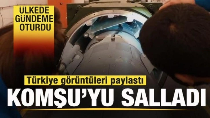 Türkiye görüntüleri paylaştı Yunanistan'ı salladı! Ülkede gündem oldu