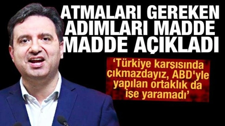 'Türkiye karşısında çıkmazdayız, ABD'yle yapılan ortaklık da işe yaramadı'