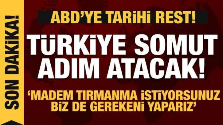 Türkiye Kıbrıs'ta somut adım atacak! ABD'ye rest çekildi: Gerekeni yapacağız!