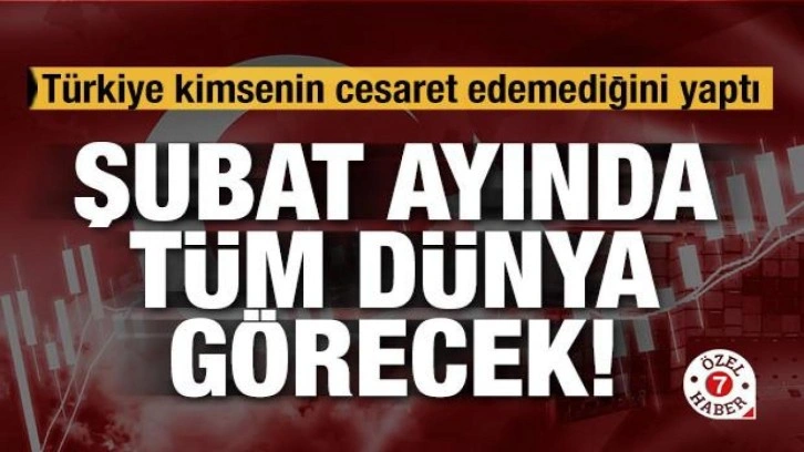 Türkiye kimsenin cesaret edemediğini yaptı: Şubat ayında tüm dünya görecek