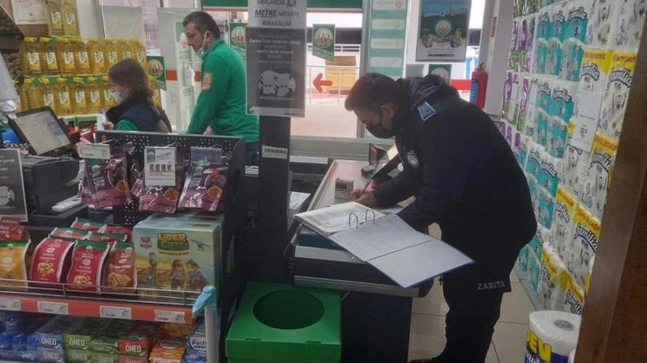 Türkiye Tarım Kredi Kooperatif marketinde 1 ay geçmeden yine aynı hata zabıta cezayı kesti!