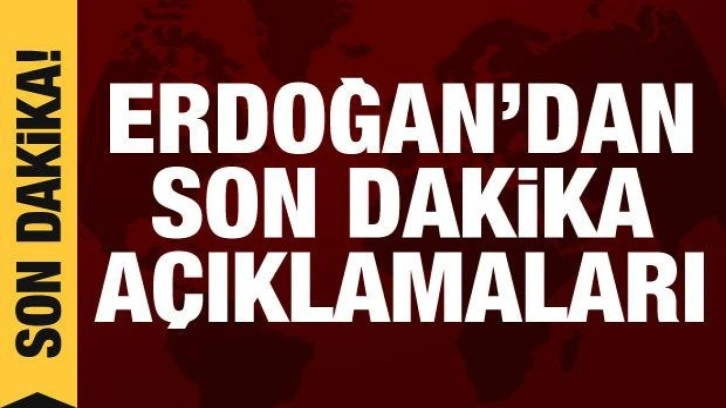 Türkmen gazı için üçlü zirve: Erdoğan'dan son dakika açıklamaları