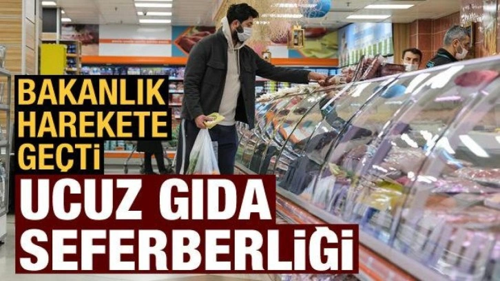 Ucuz gıda seferberliği başlıyor! Ürün takip sistemi cebe girecek