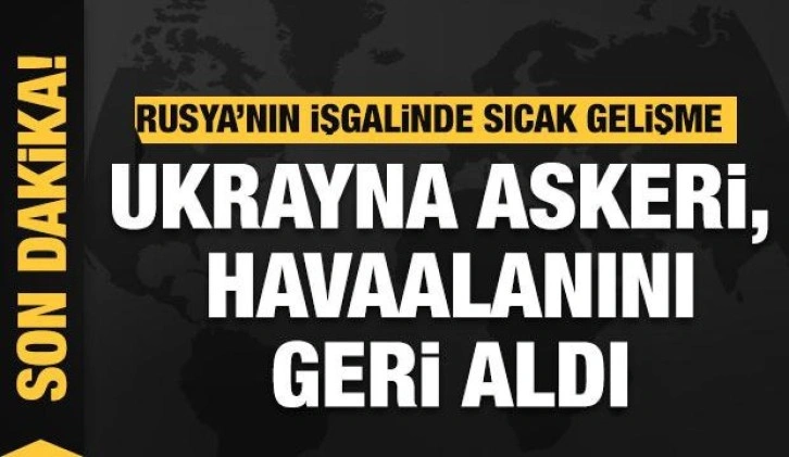 Ukrayna askeri, Rus askerinin eliden  Kulbakino Havaalanı geri aldı