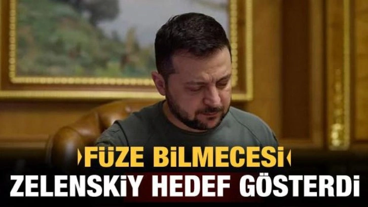 Ukrayna füzesi Polonya'ya düşmüştü! Zelenskiy Rusya'yı suçladı