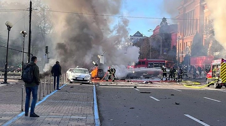 Ukrayna'da sirenler çaldı! Rusya bu sabah da Kiev ve birçok kente saldırı düzenledi