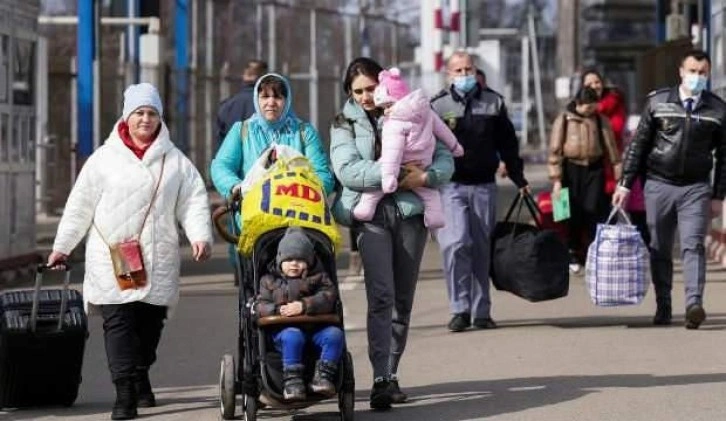 Ukrayna'dan Romanya'ya 70 binden fazla kişi giriş yaptı