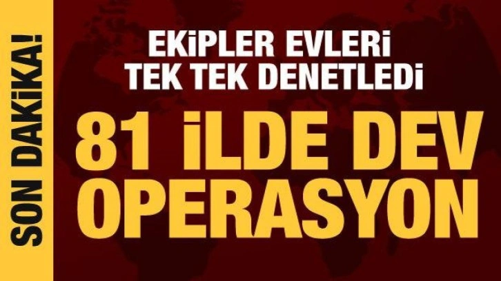 Ülke genelinde dev operasyon: Günübirlik kiralanan evler denetlendi