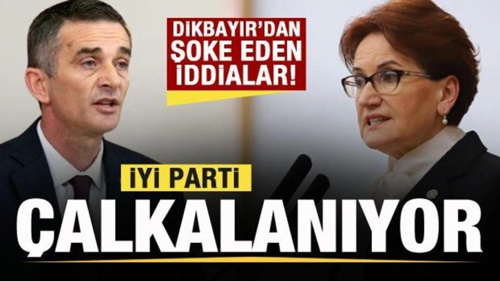 Ümit Dikbayır'dan canlı yayında şoke eden iddialar! İYİ Parti çalkalanıyor!