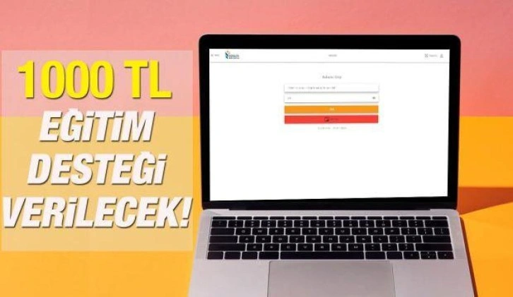 Üniversite sınavına hazırlanan lise öğrencilerine 1000 TL destek verilecek! Başvurular sürüyor...