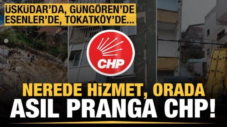 Üsküdar'da, Esenler'de, Tokatköy'de, Güngören'de... Nerede hizmet, orada asıl pr