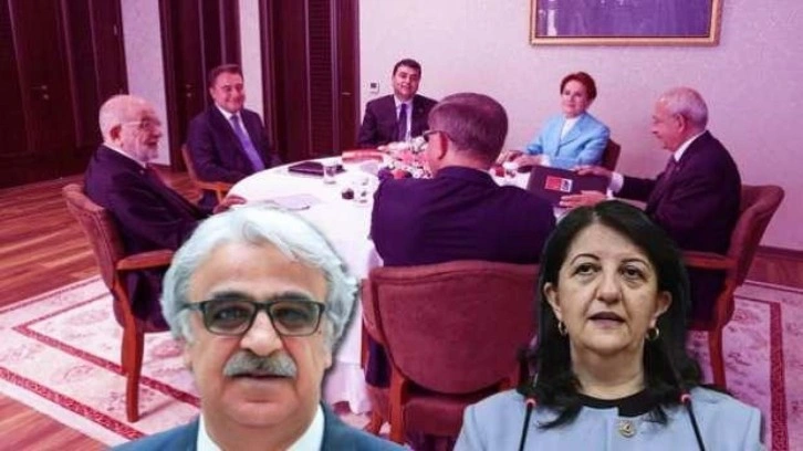 Üst akıl ve piyonlar... HDP ile Altılı masanın talepleri aynı