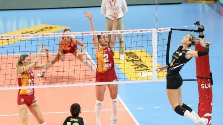 VakıfBank, Galatasaray'a set vermedi