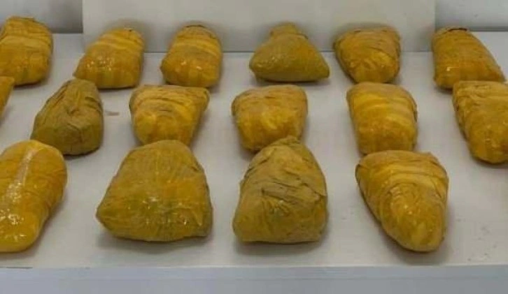 Van'da 17 kilo 300 gram uyuşturucu ele geçirildi